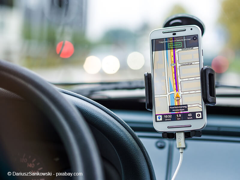 Smartphone als Navigationssystem